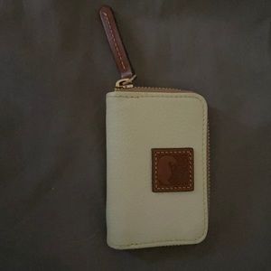 Dooney & Bourke card wallet, Bone